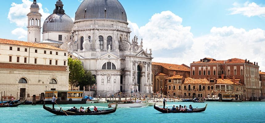 Venetsian nähtävyydet - Koe nämä 6 nähtävyyttä lomallasi